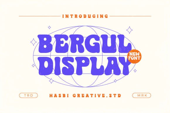 Bergul: The Retro Display Font for Bold Campaign Visuals