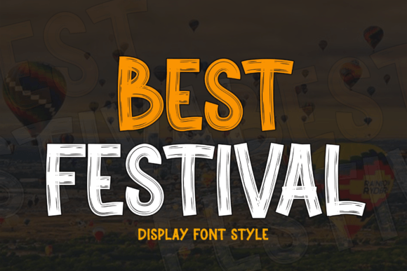Best Festival Font for Modern Branding and Design Projects