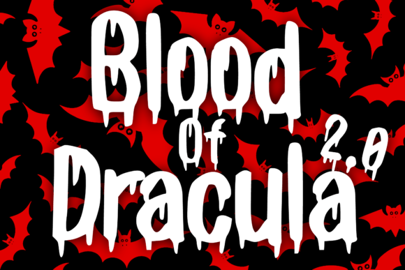Blood of Dracula 2.0 Font for Bold Horror-Themed Campaigns