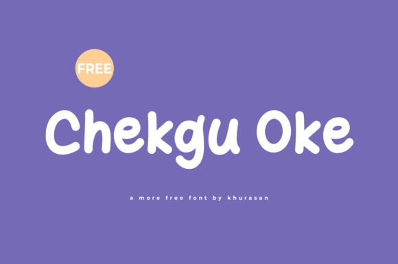 Chekgu Oke: A Modern Display Typeface for Stronger Campaigns