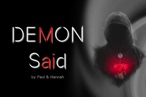 Demon Said Font: A Bold Typeface for Editorial Expression