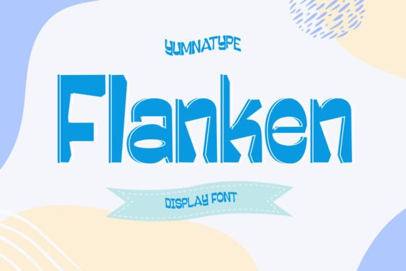 Flanken Font: A Playful Display Typeface for Web Designers