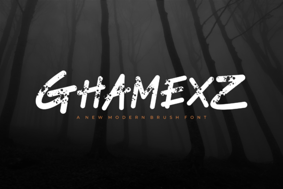 Ghamexz Display Font for Bold Branding and Digital Campaigns