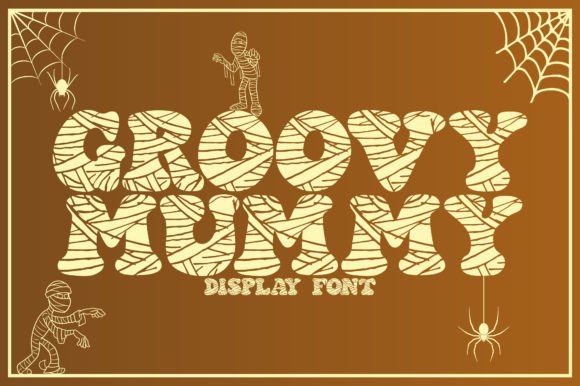Groovy Mummy: A Fun and Dynamic Decorative Display Font for Creative Projects