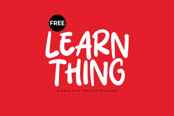 Learn Thing Font for Modern Web Design and Branding