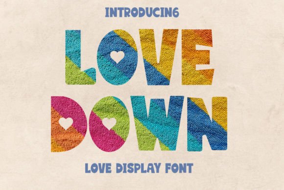 Love Down Font: A Sophisticated Display Typeface for Editorial Design