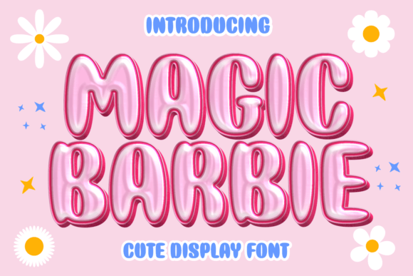 Magic Barbie Font: A Playful Display Type for Creative Projects