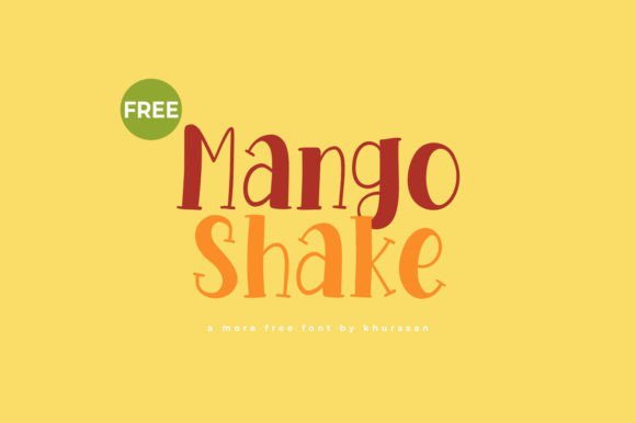 Mango Shake Font for Polished Branding and Creative Projects