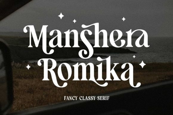 Manshera Romika: A Bold Serif Font for Editorial Design