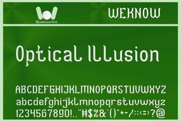 Optical Illusion Font: Elevate Your Digital Typography