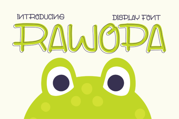 Rawopa Font: A Playful Typeface for Editorial Design