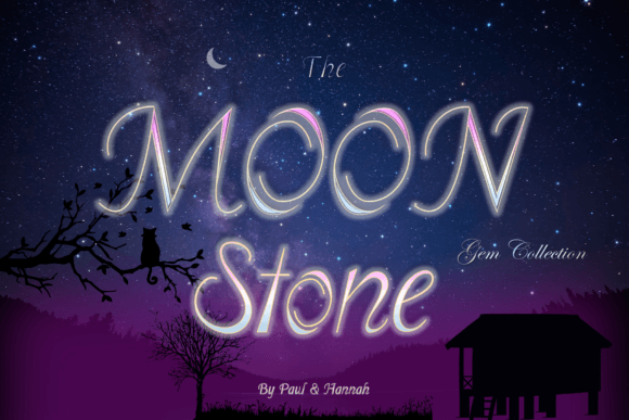 The Moonstone Font: A Display Typeface for Emotional Branding