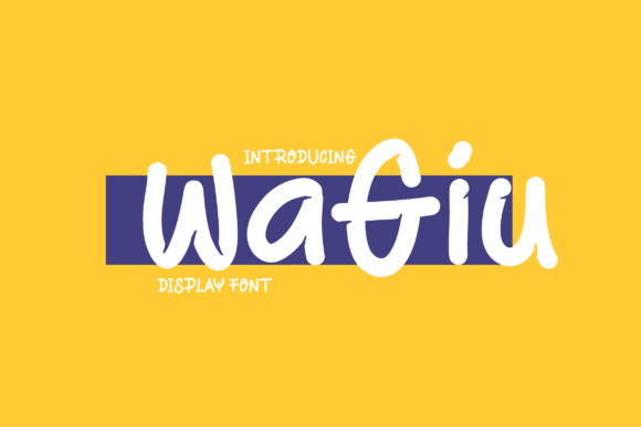 Wagiu Font Review for Playful Branding Projects