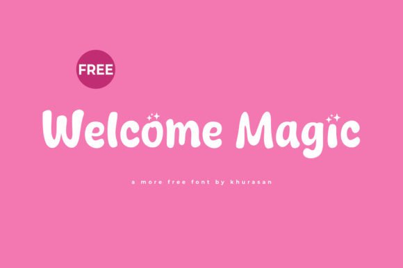 Welcome Magic Font for Creative Makers and Designers