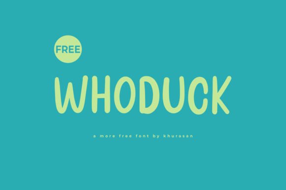 Whoduck Font for Bold and Memorable Campaign Design